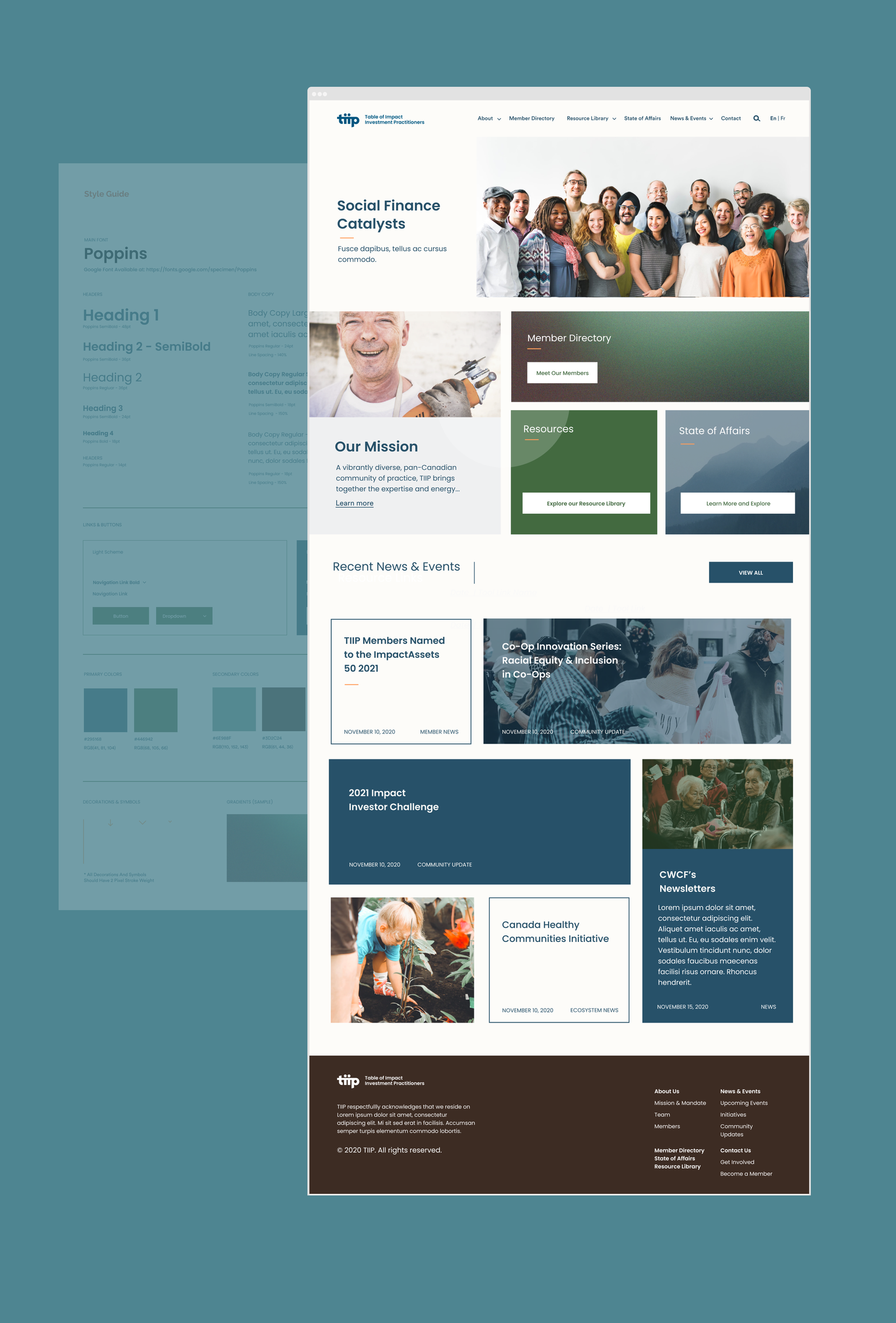 TIIP Website Design